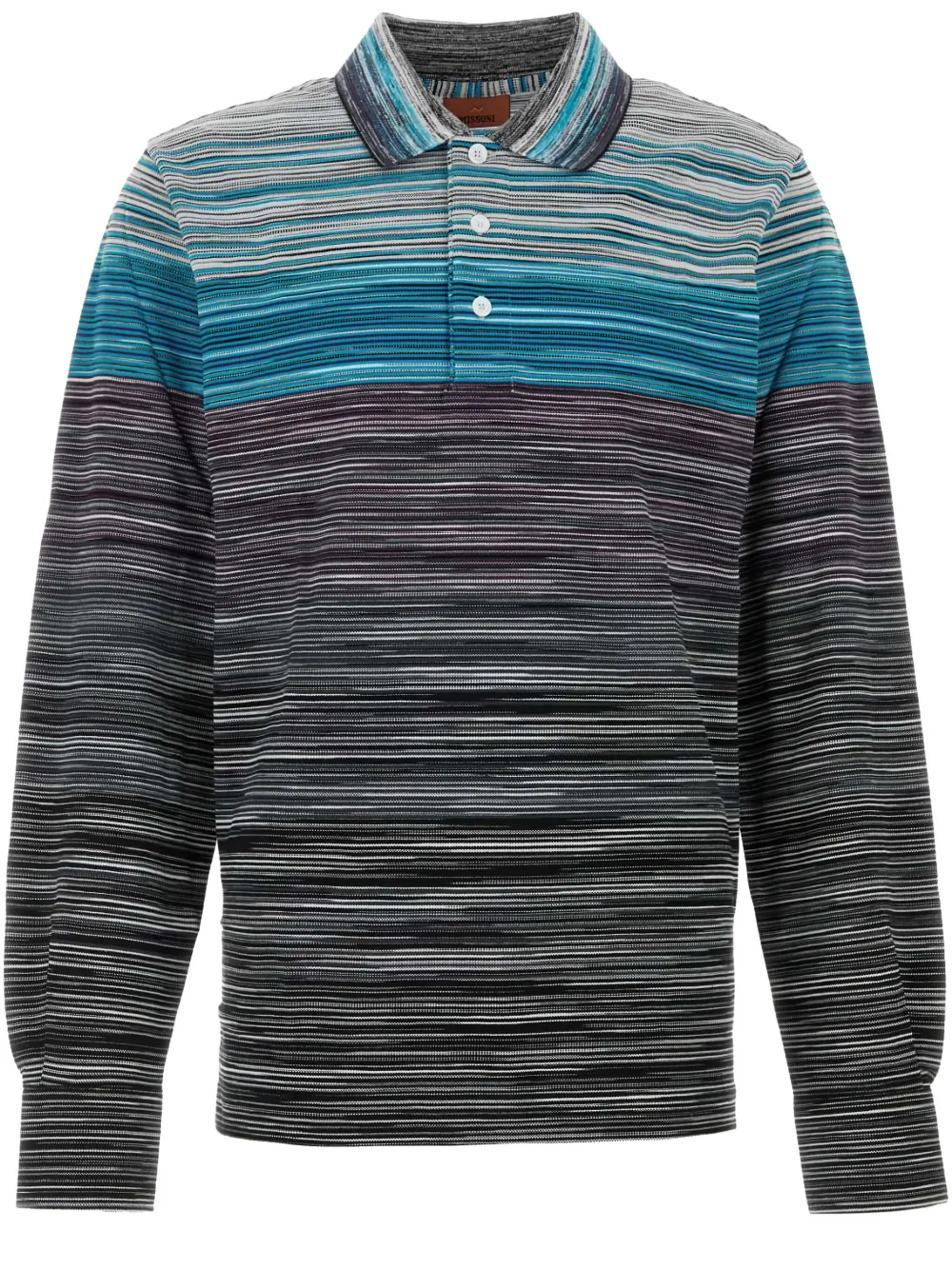 

Рубашка поло из ткани пике Missoni, синий