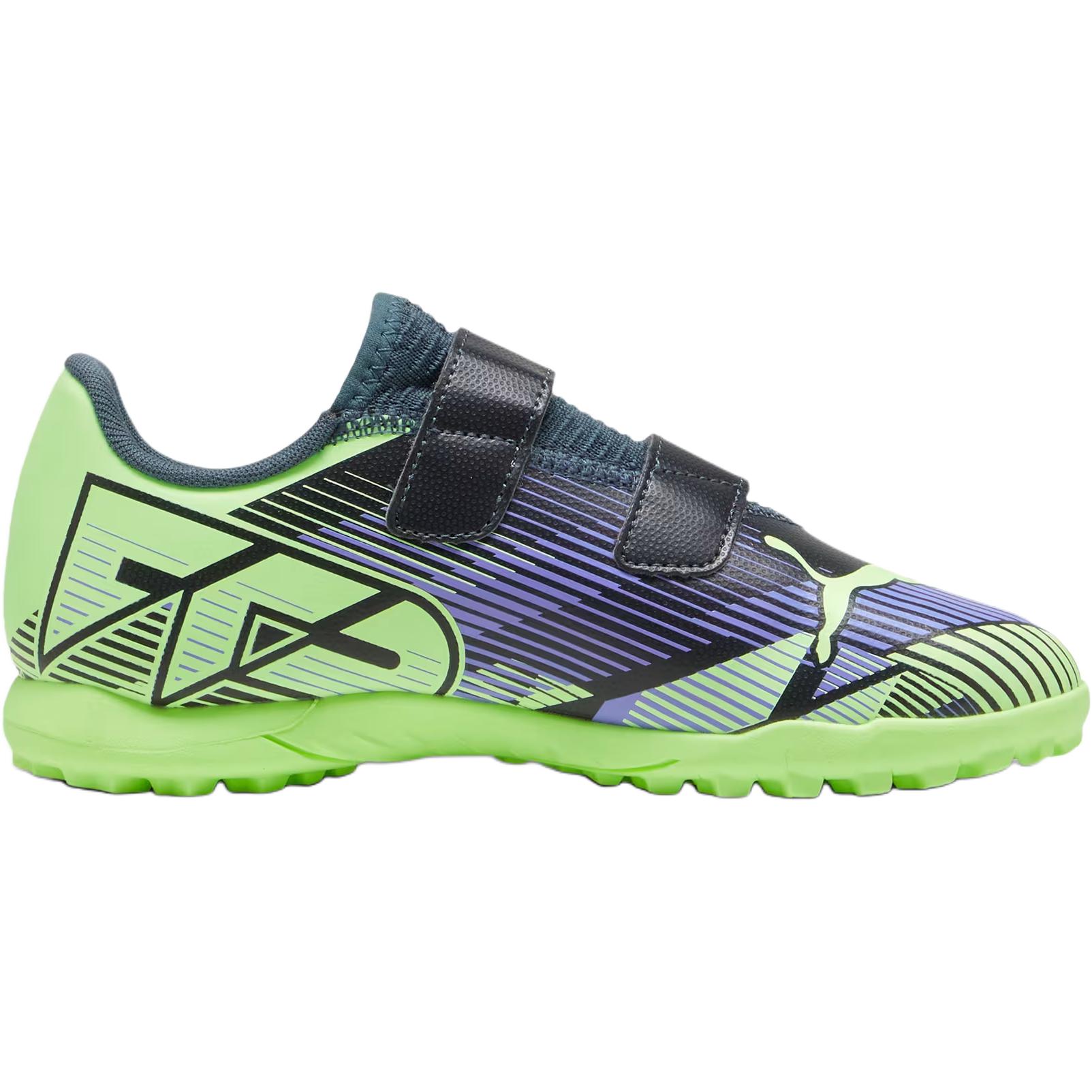 FUTURE 7 PLAY низкие детские футбольные бутсы gray kids PUMA, серый — фото 3