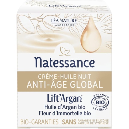 

Lift'argan Divinissime Ночное крем-масло Immortelle 50 мл Natessance