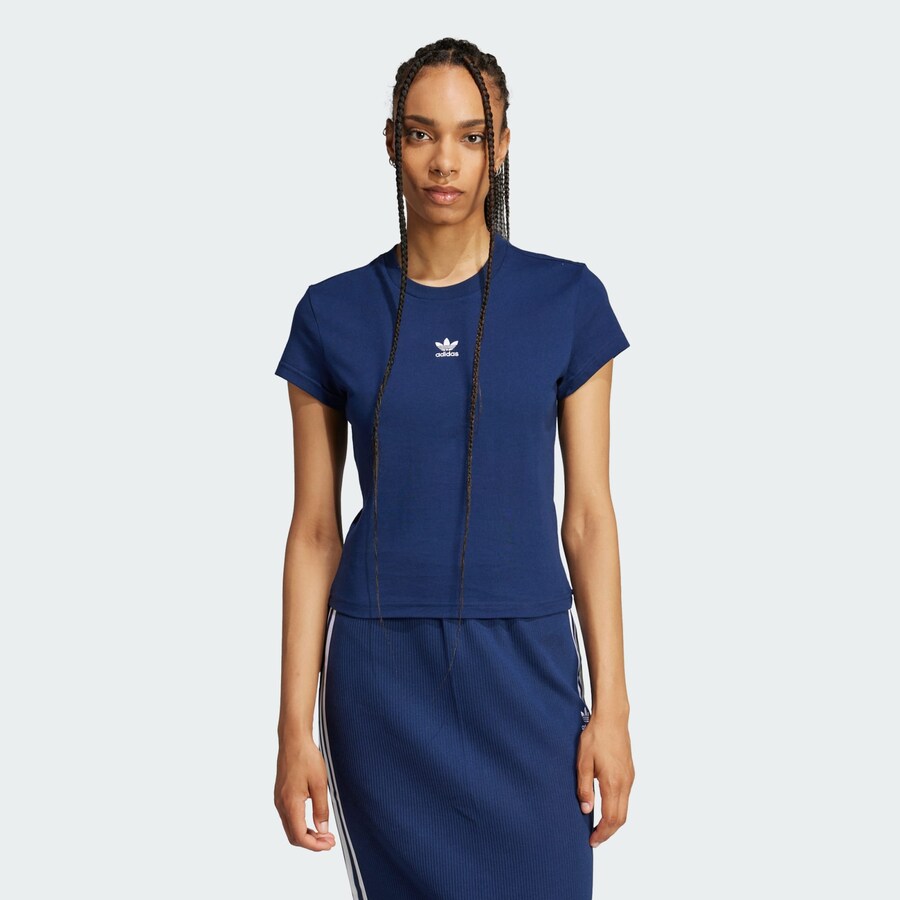 Рубашка ADIDAS ORIGINALS Essentials, темно-синий — фото 2
