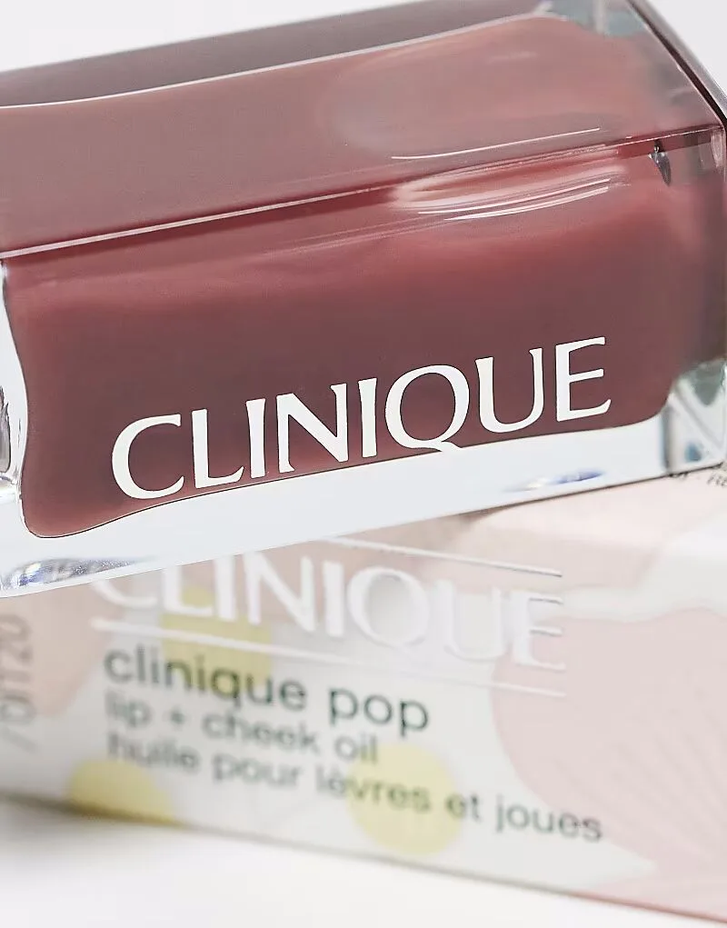 Масло для губ и щек Clinique Pop Lip + Cheek Oil - Nude Honey — фото 2