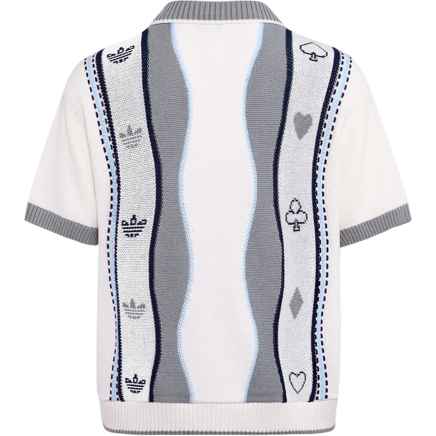 Футболка поло Adidas Originals x Disney U POLO SHIRT Pure Gray/Jade White — фото 3