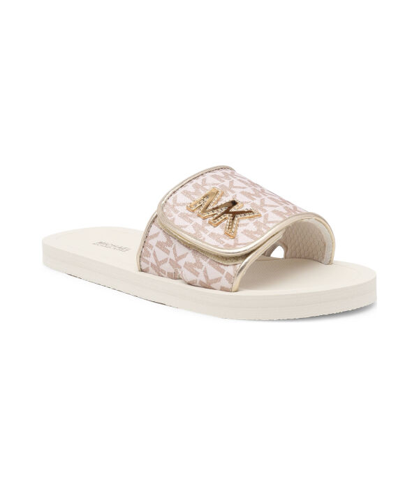 

Тапочки Эли Кэрролла Michael Kors Kids, золотой