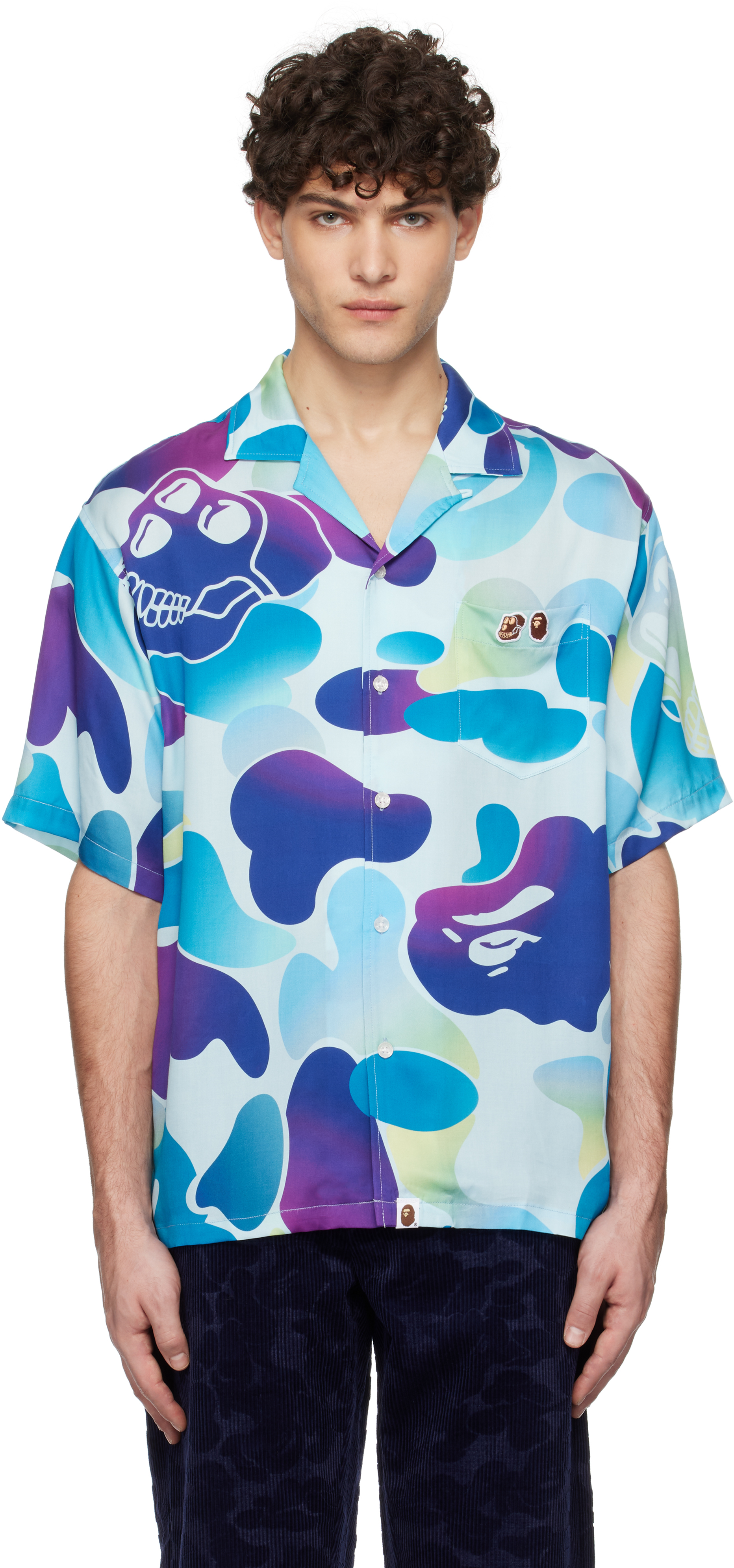

Рубашка из лиоцелла BAYC Edition BAPE