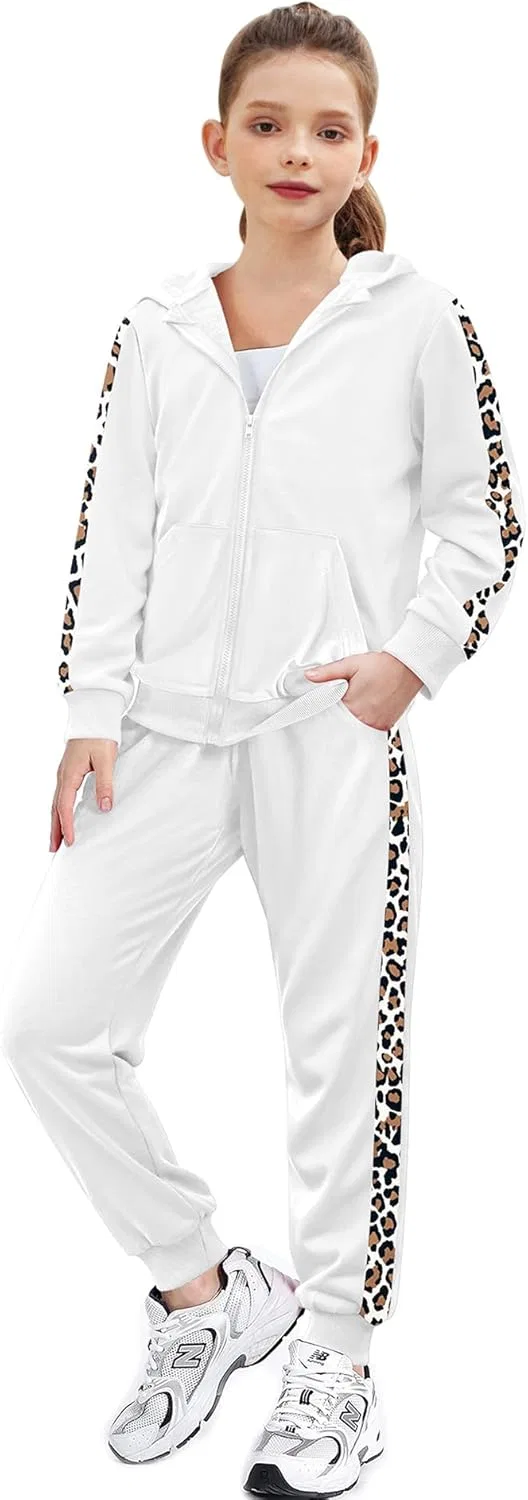 Детский спортивный костюм с молнией Zaclotre из 2 предметов, Beige White