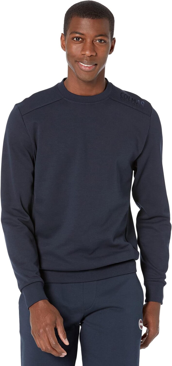 

Толстовка COLMAR Crew Neck Interlock, цвет Navy Blue