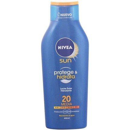 

Солнцезащитный увлажняющий лосьон для загара Spf20 400мл, Nivea