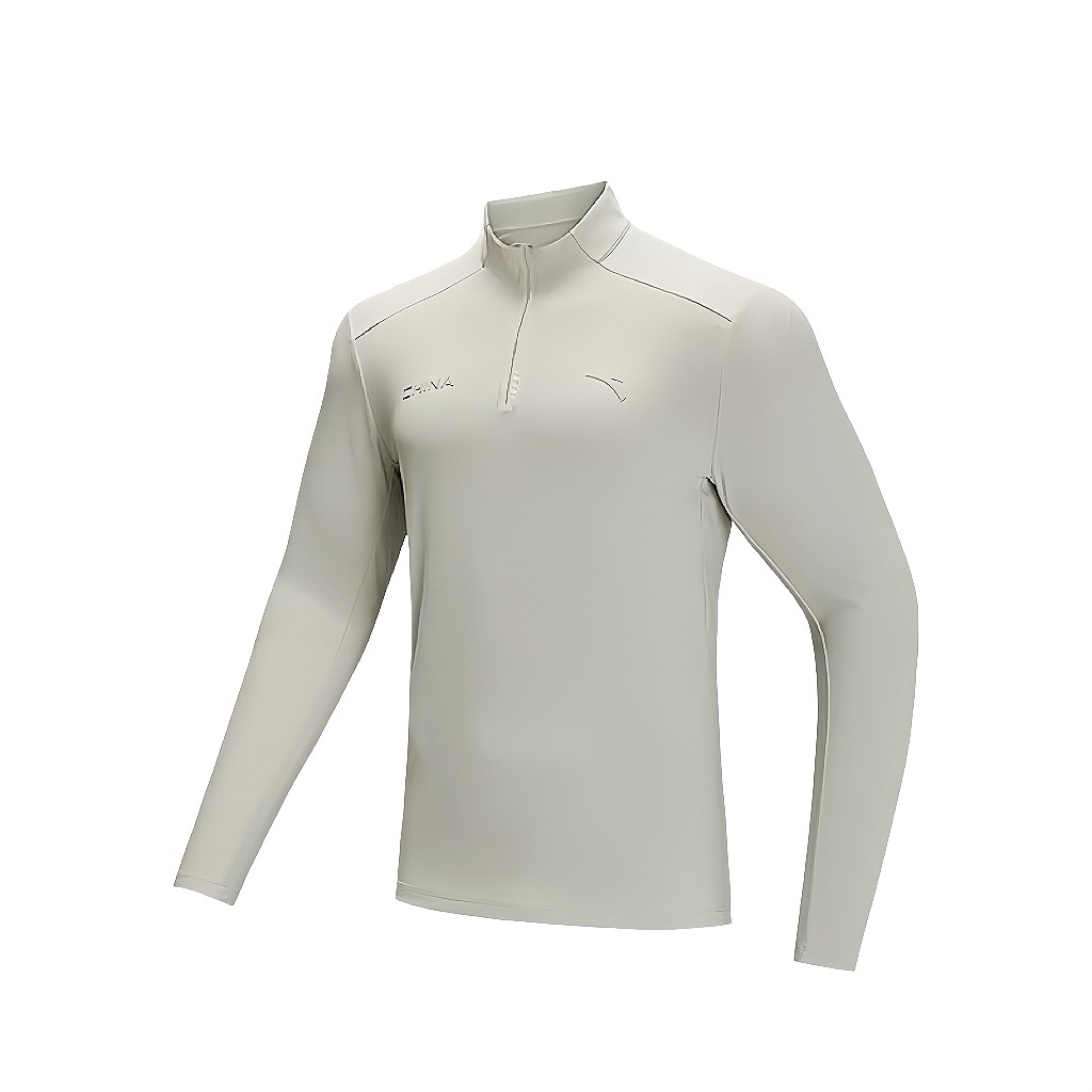 

Джемпер Variety Training Collection Fall Half Turtleneck Zipper Knitwear Inner Men's ANTA, серый