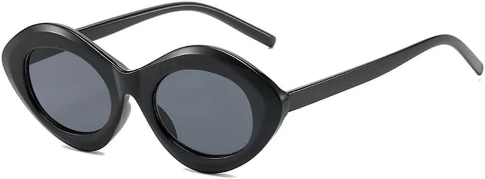 

Овальные солнцезащитные очки для женщин и мужчин, с градиентными линзами, оправа в винтажном повседневном стиле, защита от ультрафиолета UV400 VFDHN, C1