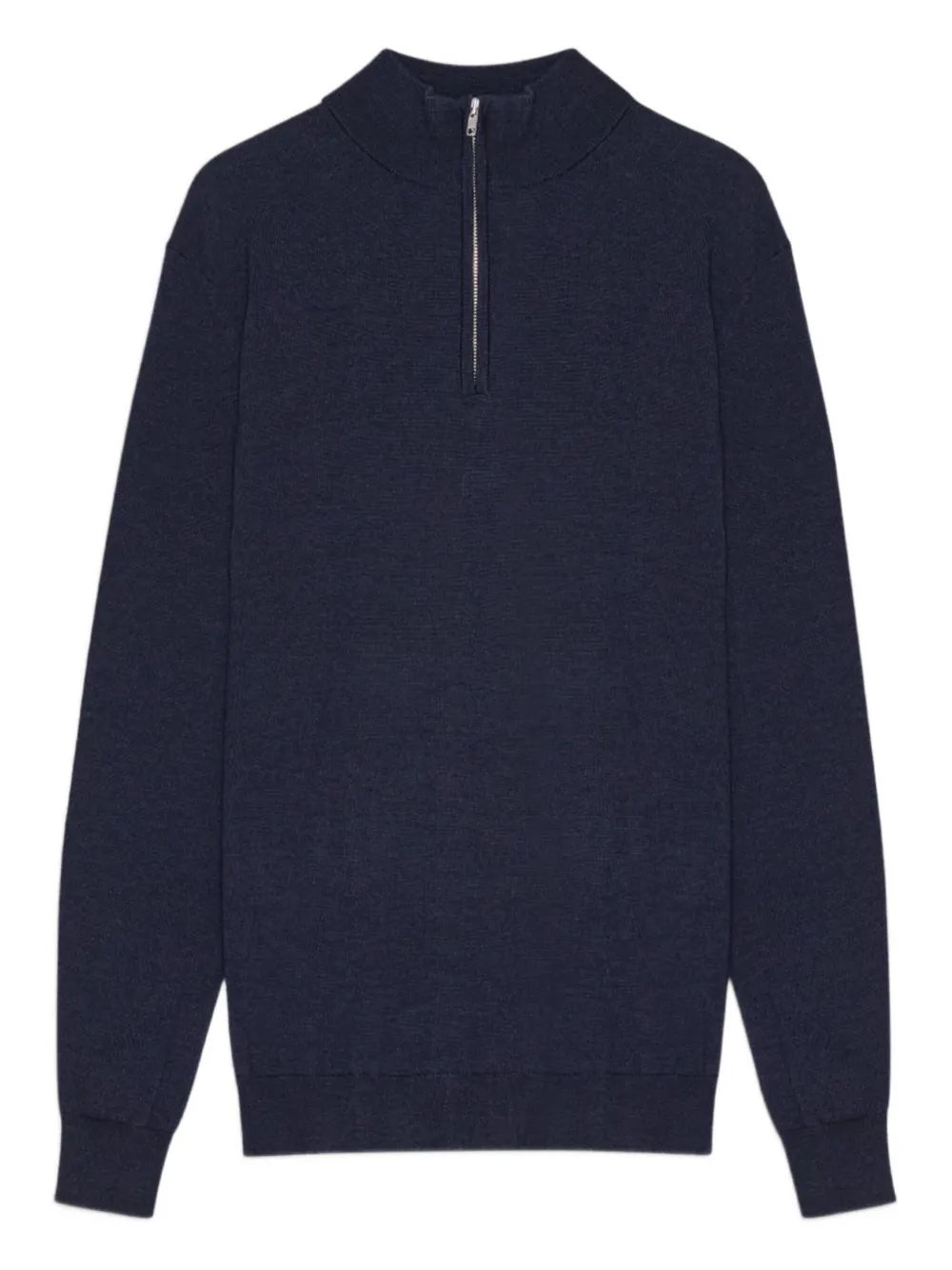 

Джемпер с воротником на молнии NN07, синий