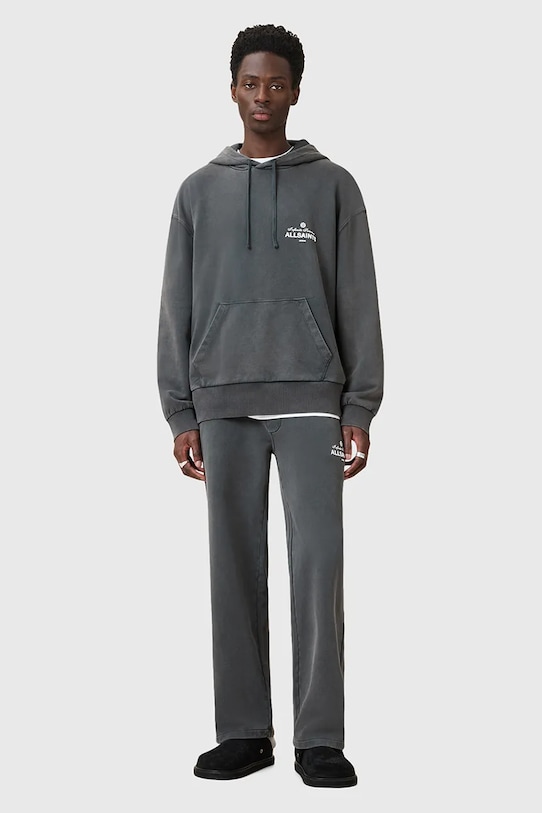 

Хлопковые спортивные брюки SOLEIL Allsaints, серый