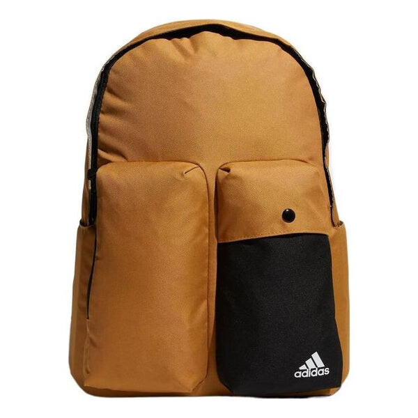 

Рюкзак adidas Alphabet Printing Large Capacity Multiple Pockets Backpack Unisex Brown, мультиколор