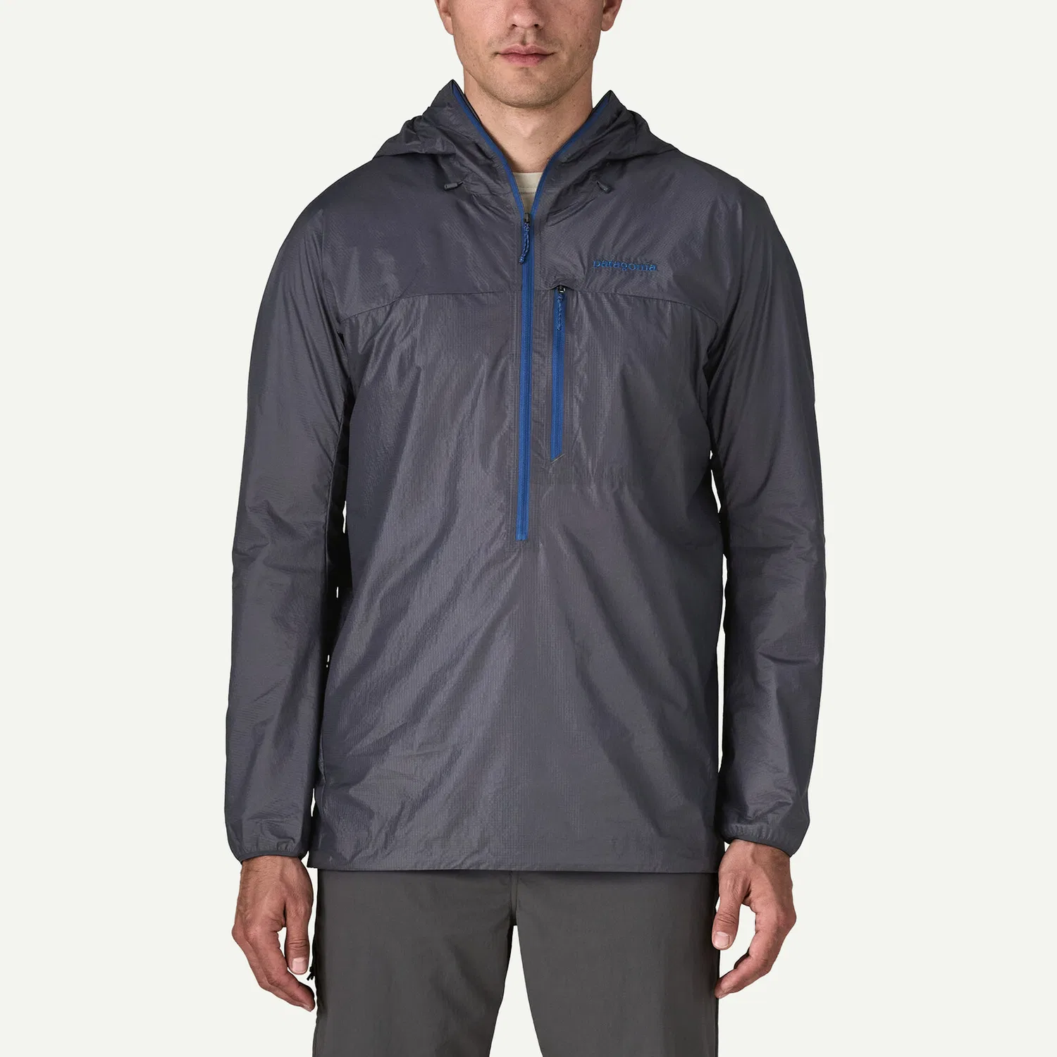 Ветровка дышащая ветрозащитная Patagonia Basin Green — фото 4