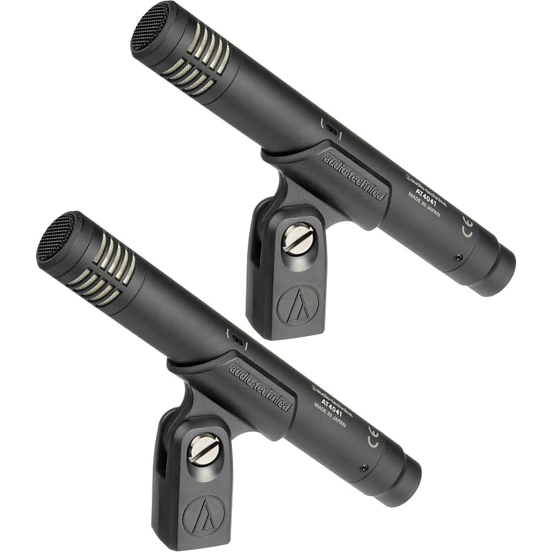 

Комплект студийных микрофонов Audio-Technica AT4041SP Small Diaphragm Cardioid Condenser Microphone Stereo Pair