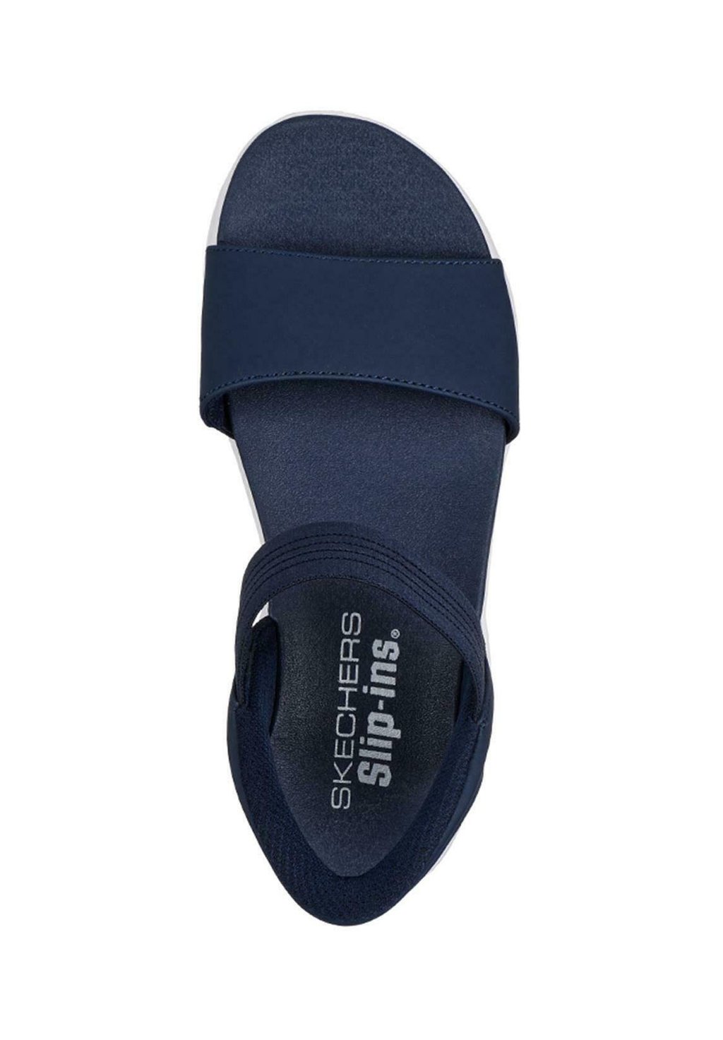 Босоножки на платформе Wedge sandals Skechers, темно-синий — фото 3