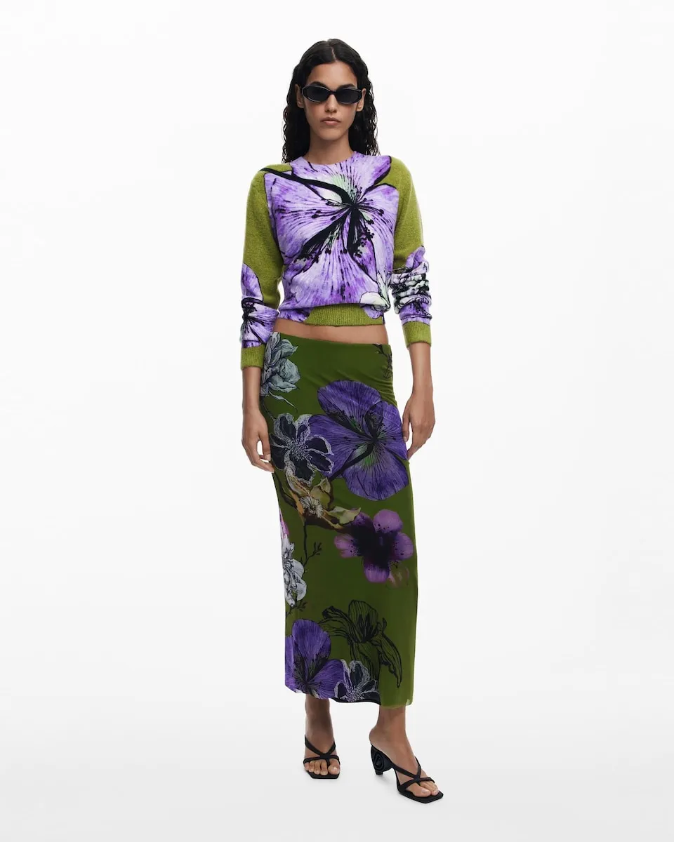 

Юбка от Mr Christian Lacroix Desigual, зеленый