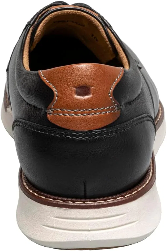 Мужские туфли Oxford Florsheim Lanciano с гладкой передней частью, черный — фото 3