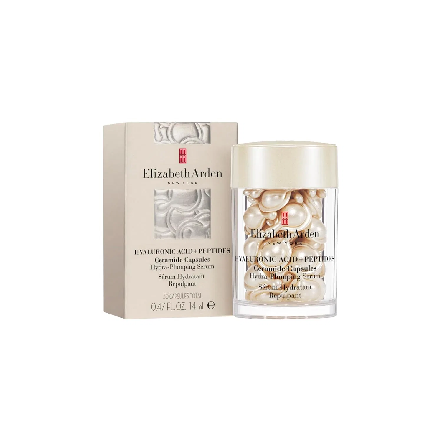 Сыворотка Elizabeth Arden — Капсулы Hyaluronic Acid + Peptide Ceramide: увлажняющая и разглаживающая с — фото 2