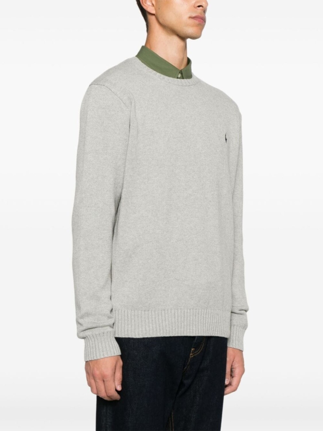 Polo Ralph Lauren свитер Polo Pony, серый — фото 3