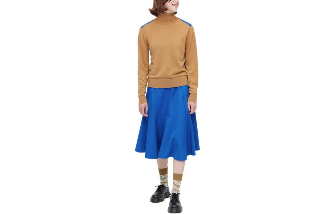 

Свитер женский коричневый Uniqlo