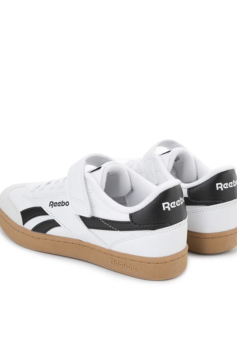 Кроссовки детские, на липучках, Reebok Smash Edge, белые — фото 3