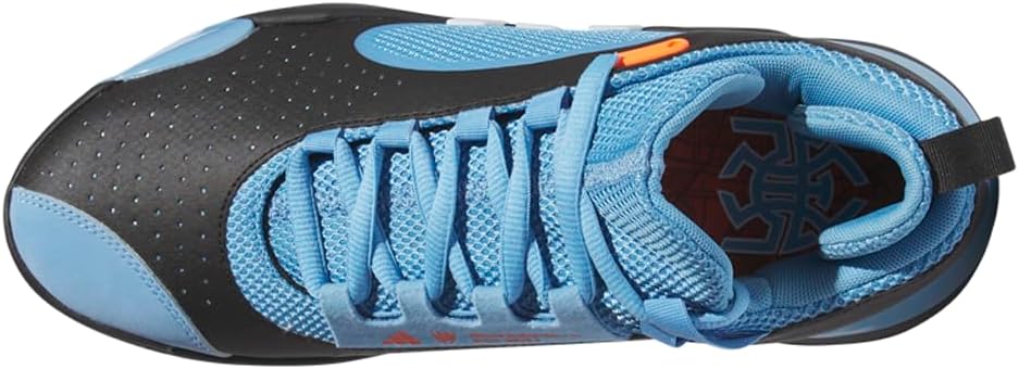 Мужские кроссовки Adidas D.o.n. Issue 5, белый/черный/голубой/светло-голубой — фото 4