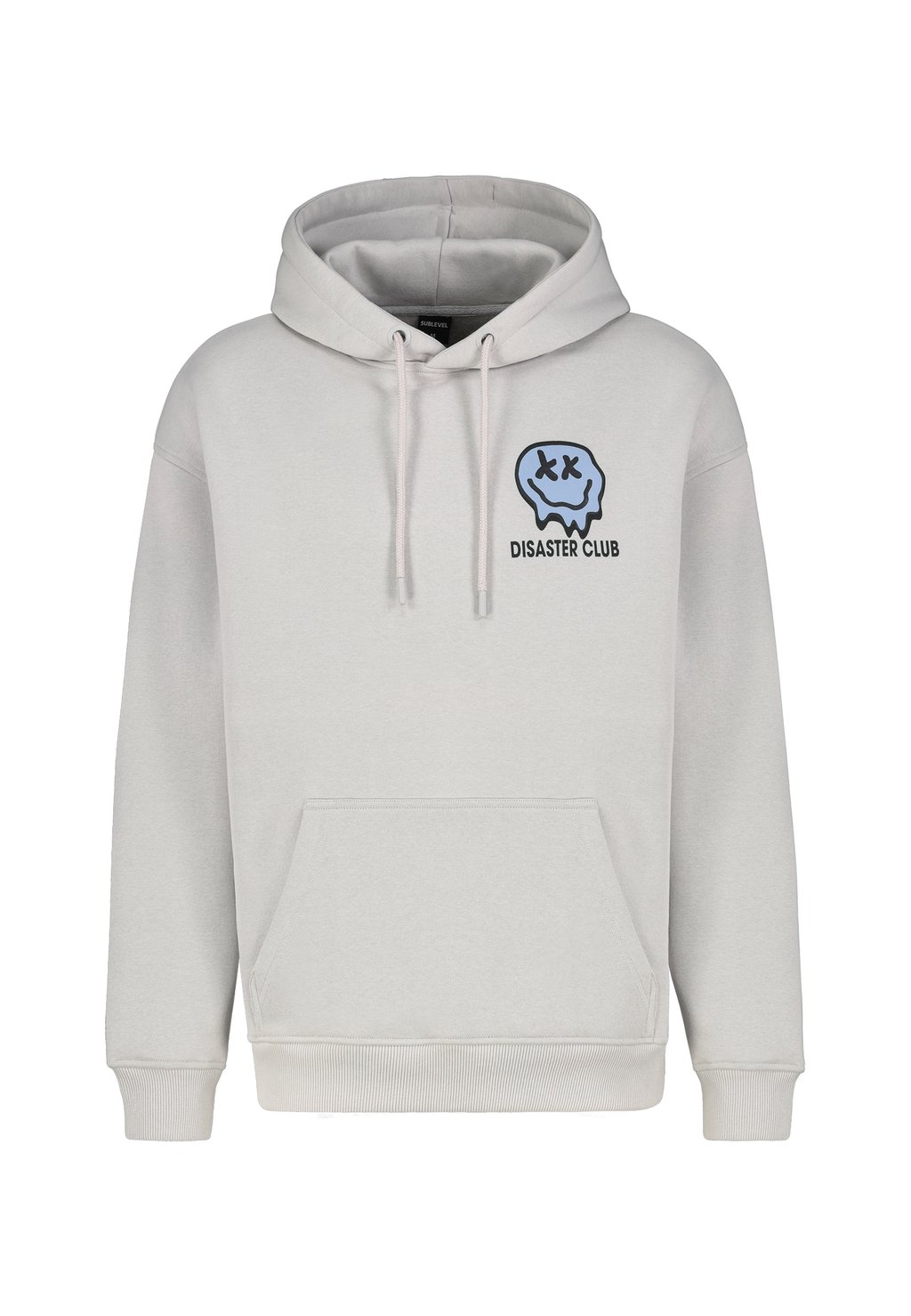 

Толстовка MIT VERSPIELTEN - Hoodie Sublevel, светло-серый