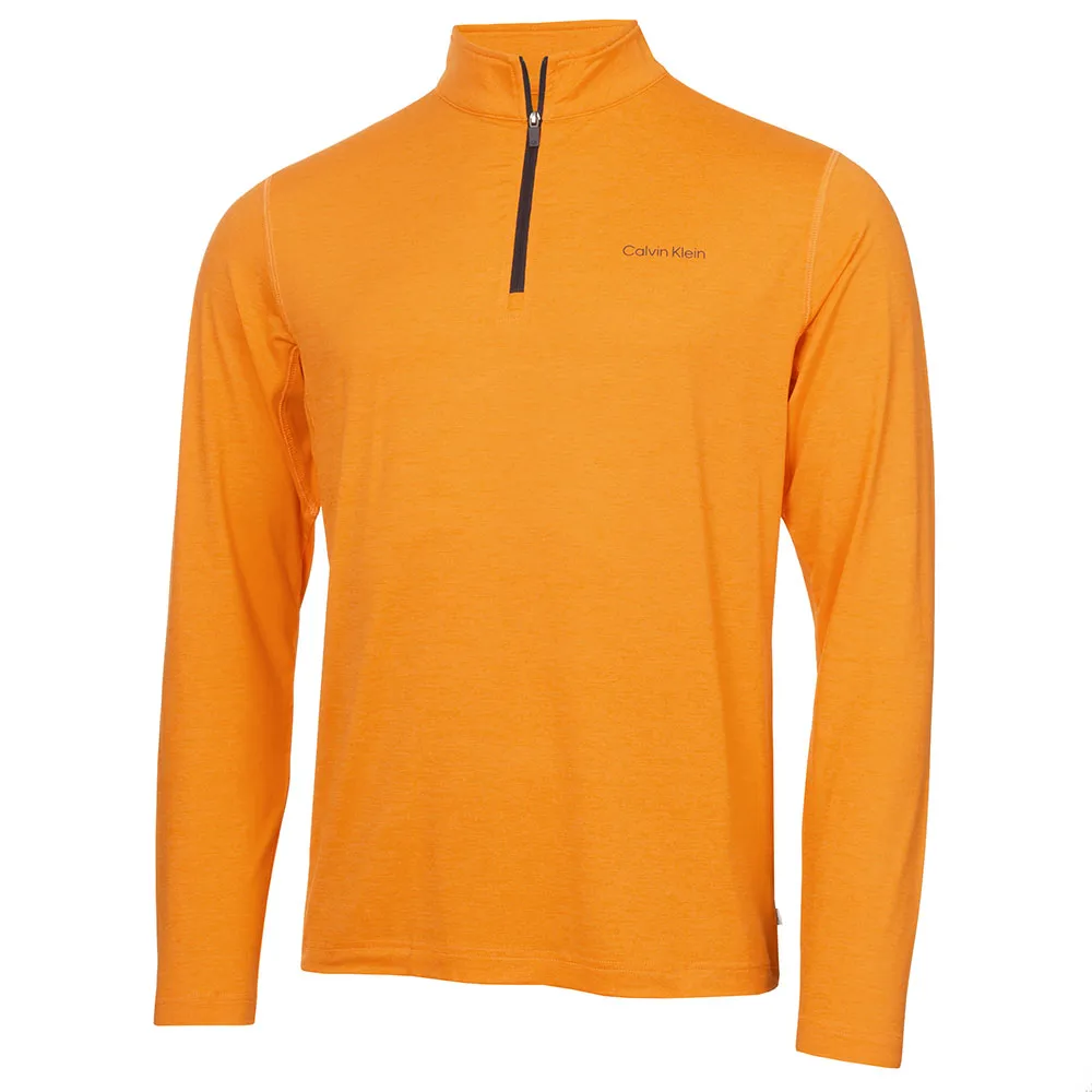 

Толстовка Calvin Klein Golf Newport half zip, оранжевый