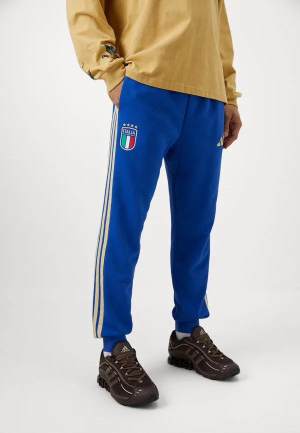 Figc италия днк штаны национальная сборная Adidas Performance, Bold Blue — фото 3