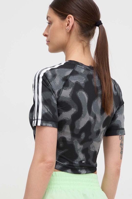 Приобретите беговую футболку Run adidas Performance, серый — фото 3