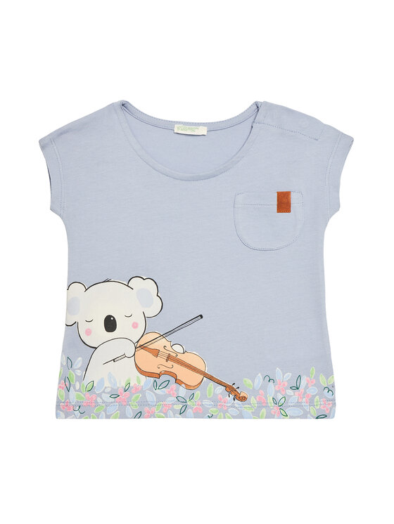

Футболка свободного кроя 3I1XA105X United Colors Of Benetton, синий