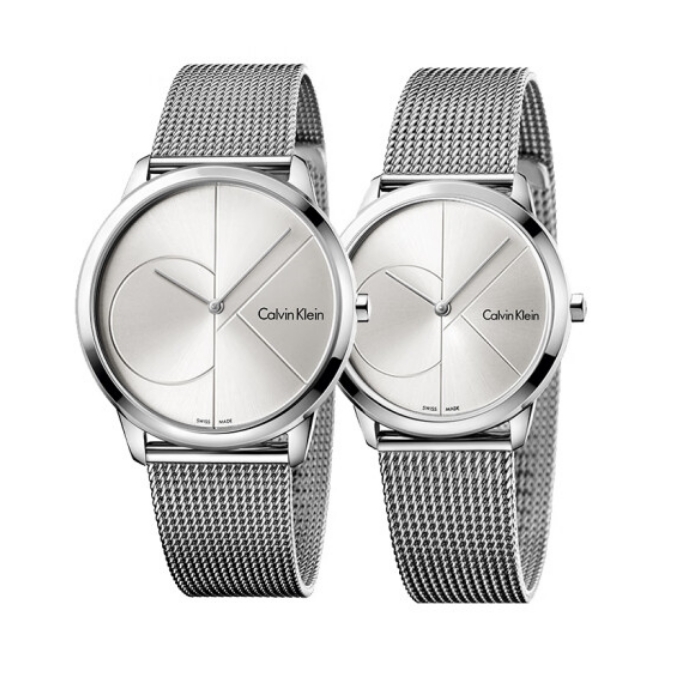 

Calvin Klein Часы CK/ Wrist Watch Quartz Movement Stainless Steel Strap 40mm&35mm Silver Dial Unisex K3M2212Z/2112Z, Silver Dial