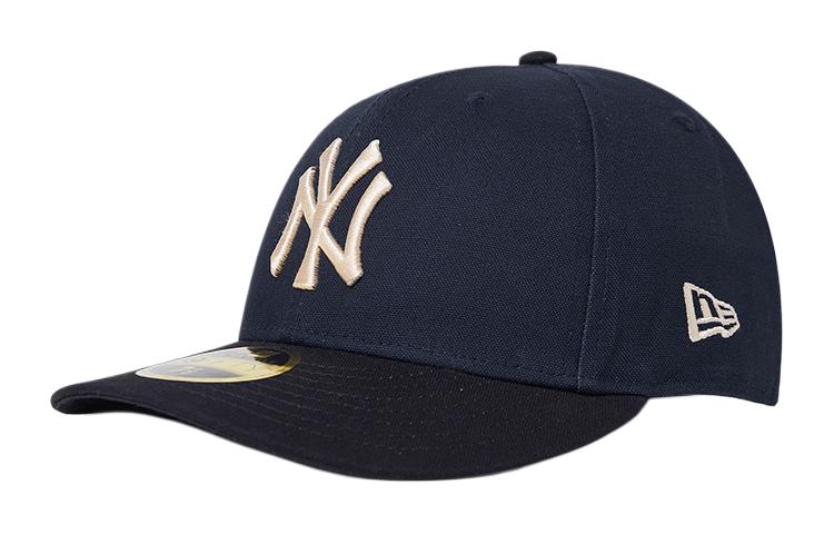 

New Era Хлопковая бейсболка унисекс темно-синяя, Navy Blue