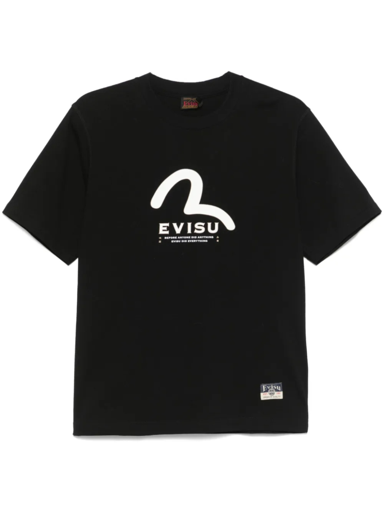

Футболка с логотипом EVISU, черный