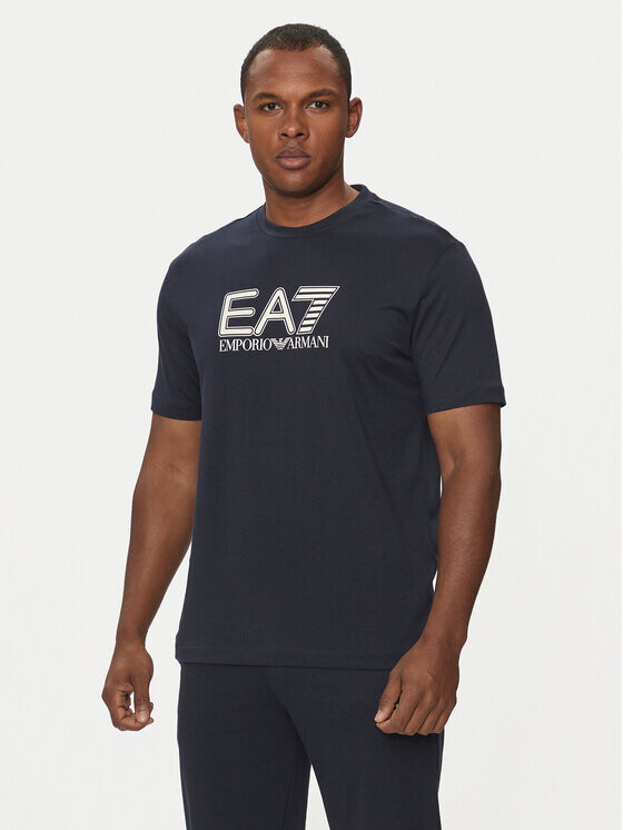 

Футболка стандартного кроя Ea7 Emporio Armani, синий