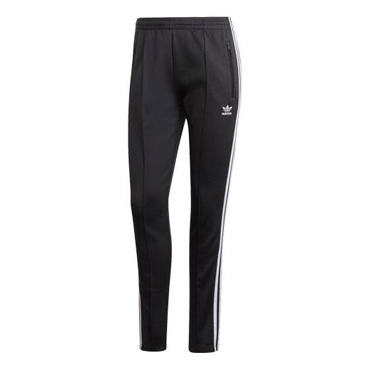 

Спортивные штаны (WMNS) adidas originals Sst Pants Pb Slim Fit Athletics Training Sports Pants Black, черный