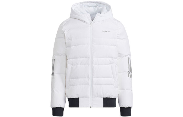 

Пуховик мужской белый Adidas Neo