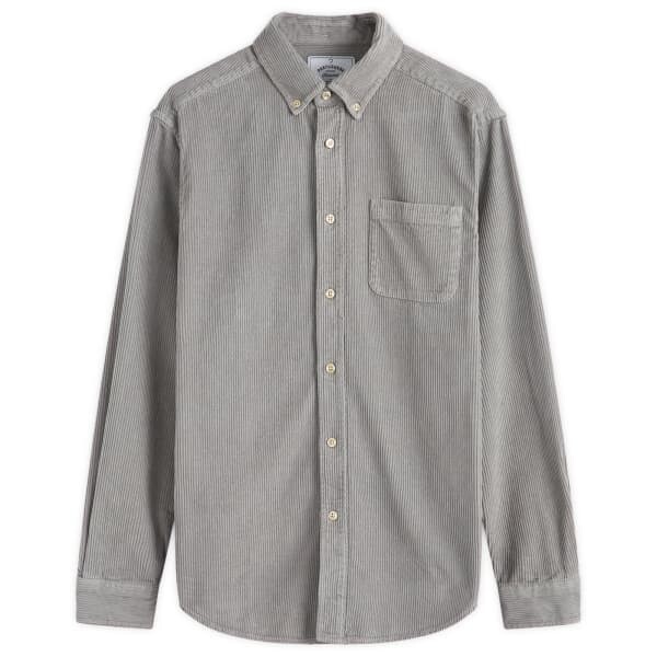 

Рубашка в клетку Ubbo Portuguese Flannel, серый