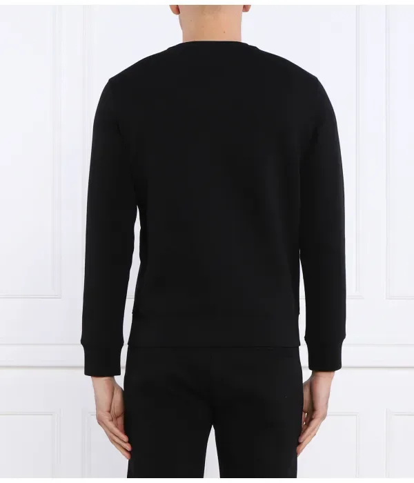 Толстовка regular fit Emporio Armani, черный — фото 4