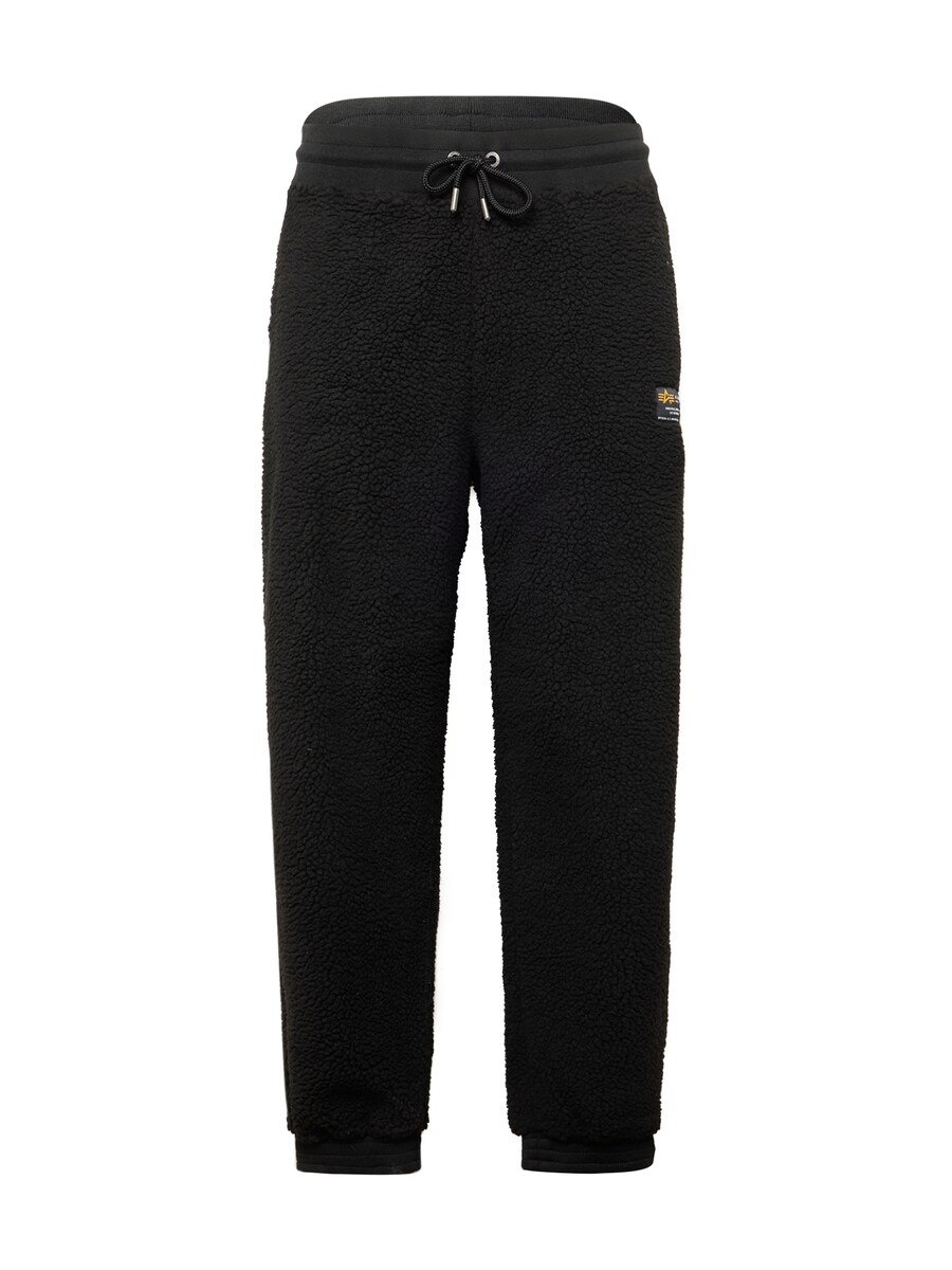 

Тканевые брюки ALPHA INDUSTRIES Tapered Pants, черный