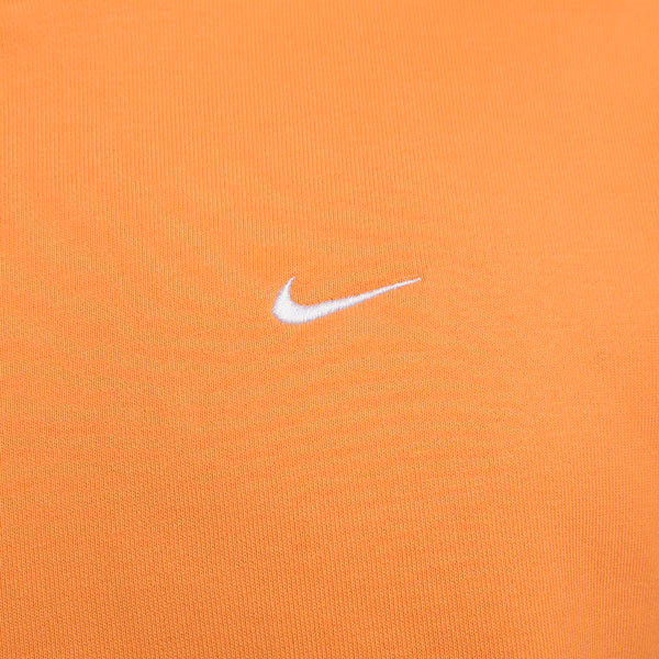 Толстовка solo swoosh fleece hoodie 'orange' Nike, оранжевый — фото 3