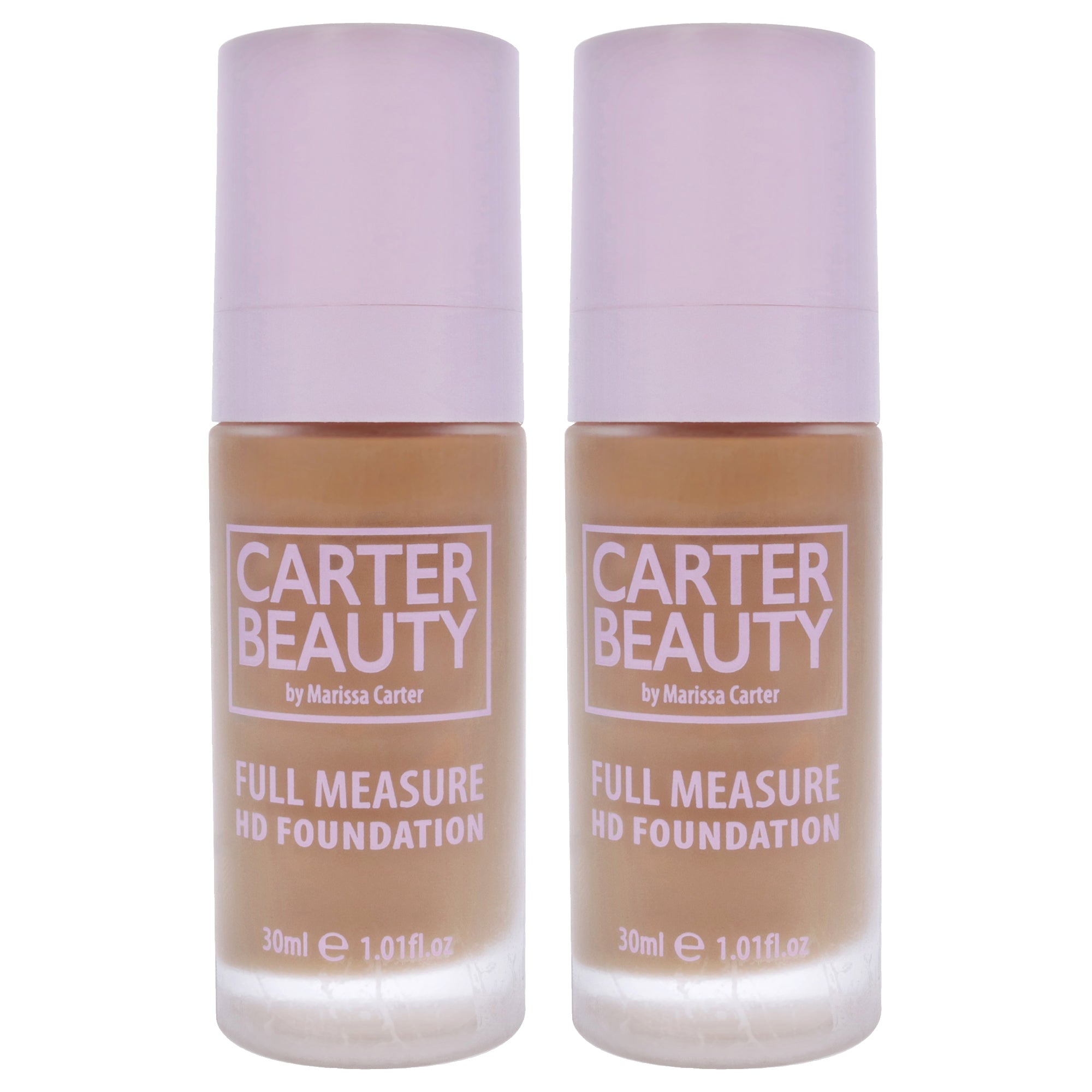 

Тональный крем Full Measure HD Foundation - Sticky Toffee от Carter Beauty для женщин - 30 мл - упаковка из 2 штук, прозрачный