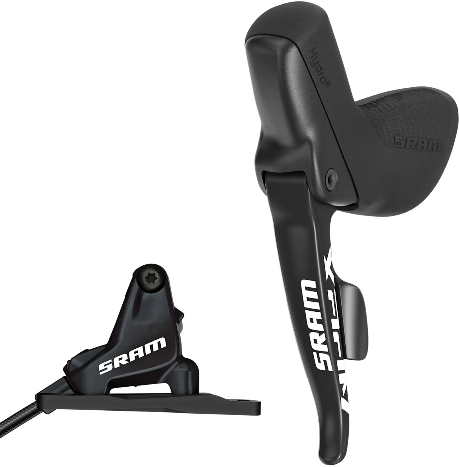 

Apex 1 Дисковый тормоз и рычаг в сборе — плоское крепление SRAM, Black