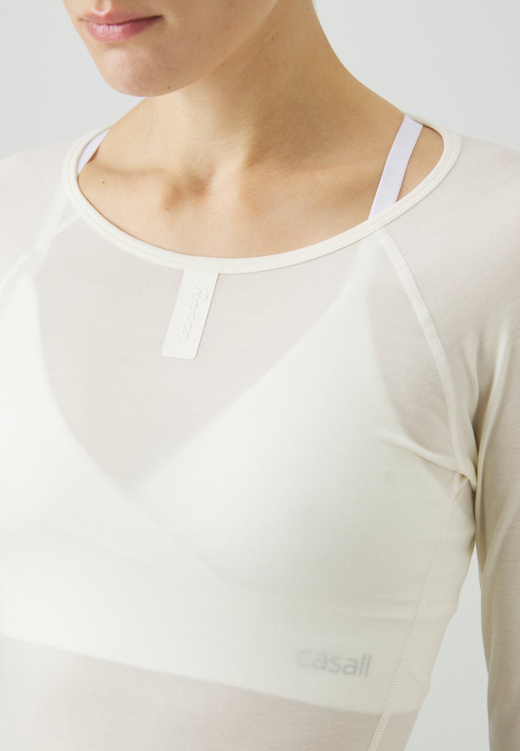 

Базовый слой WOMENS BASE LAYER LONG SLEEVE Rapha, молочный