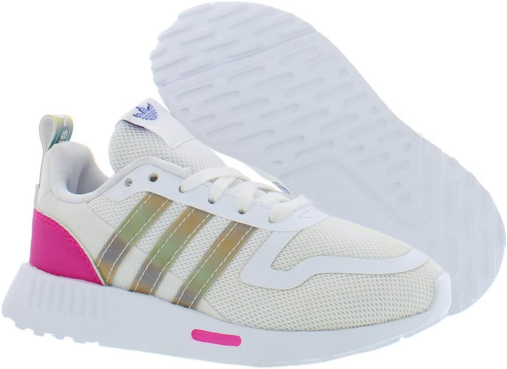 Детские кроссовки adidas Originals для девочек, белый/розовый — фото 2
