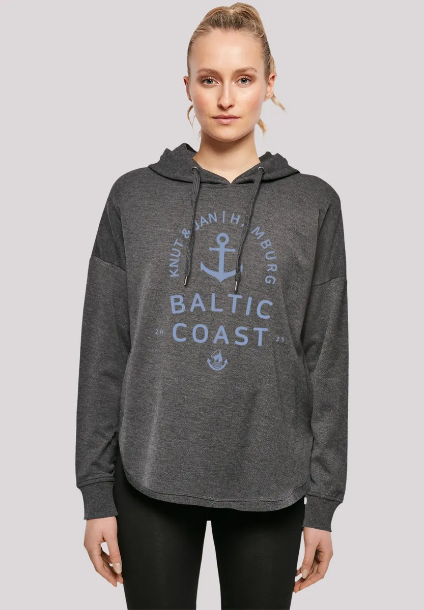 

Толстовка F4NT4STIC "Ostsee Logo Knut & Jan Hamburg", принт, цвет Charcoal