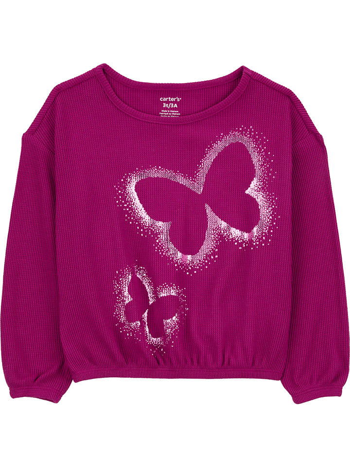 

Рубашка с длинным рукавом carter's, фиолетовый