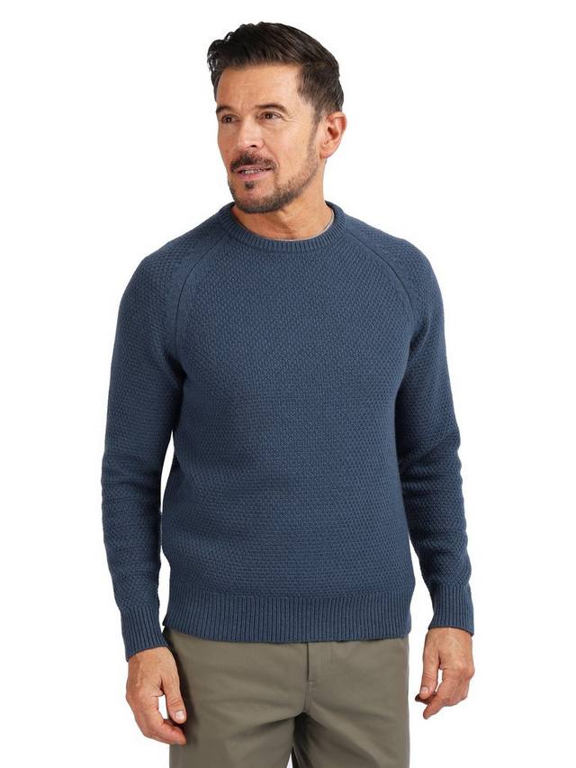 

Мужской джемпер Elgin с круглым вырезом Rohan, Steel Blue