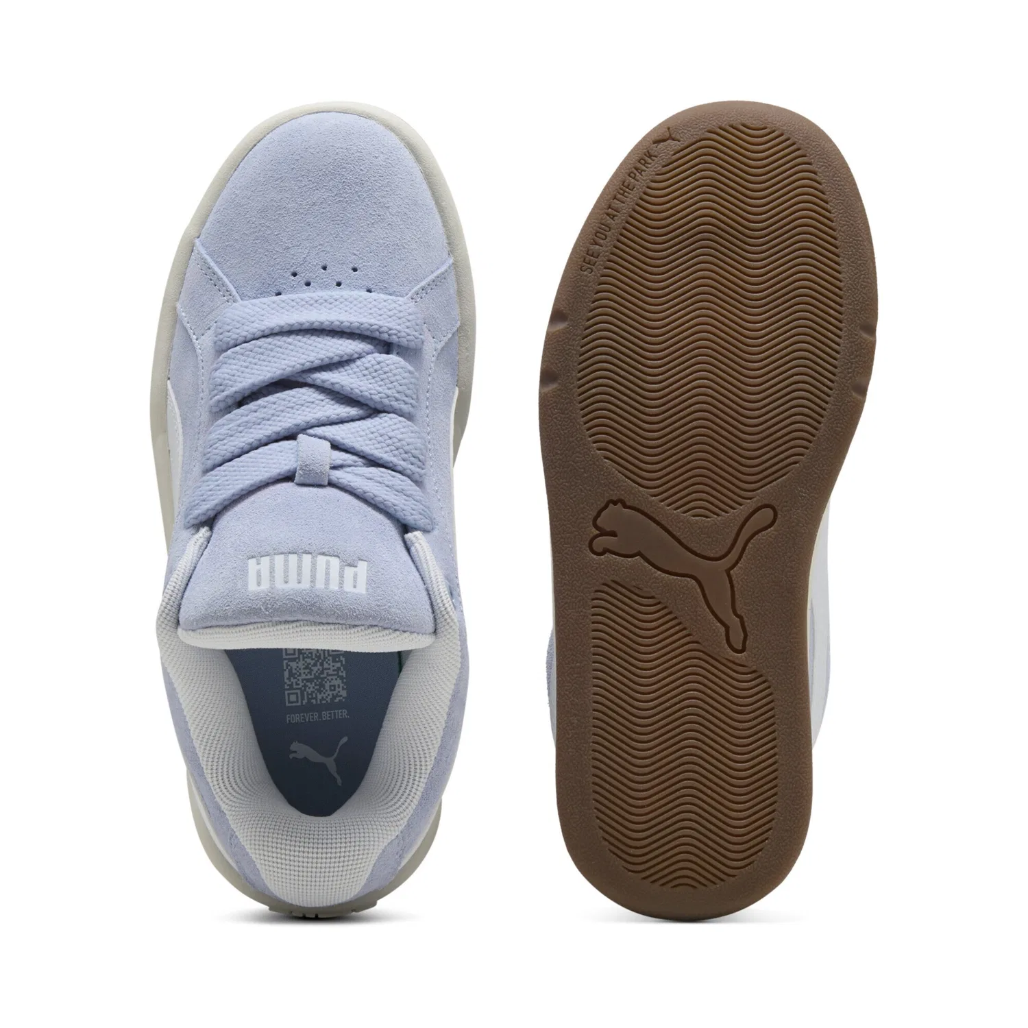 Кроссовки 'Park' Puma, Pastel Blue — фото 3