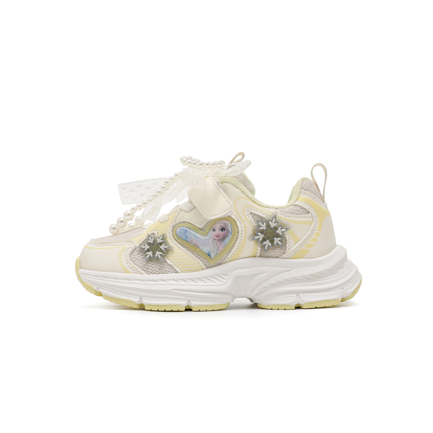 Легкие амортизирующие кроссовки Frozen Low top для детей Disney, Lemon — фото 3